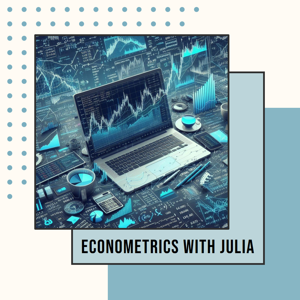 Cover of the book Econometrics with Julia
